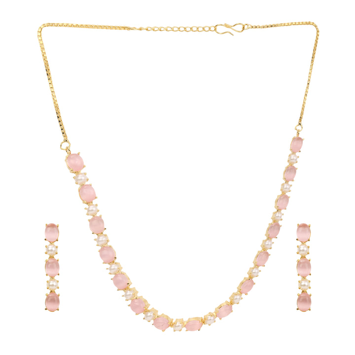 22k Gold Plated Gulnaar Shobha Necklace Set