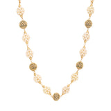 22k Gold Plated Sunheri Pushpa Necklace Set