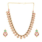 22k Gold Plated Sunheri Tarini Necklace Set
