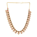 22k Gold Plated Sunheri Tarini Necklace Set