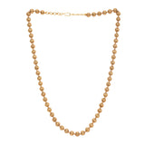 22k Gold Plated Sunheri Gajra Necklace Set