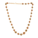 22k Gold Plated Sunheri Pallavi Necklace Set