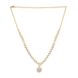 22k Gold Plated Gulnaar Charu Necklace Set