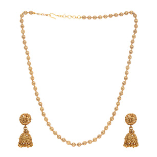 22k Gold Plated Sunheri Heer Necklace Set