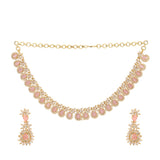 22k Gold Plated Gulnaar Noor Necklace Set