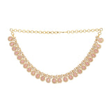 22k Gold Plated Gulnaar Noor Necklace Set