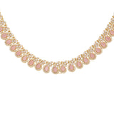 22k Gold Plated Gulnaar Noor Necklace Set