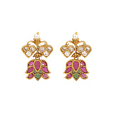 22k Gold Plated Sunheri Riwaaz Necklace Set