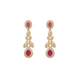 22k Gold Plated Gulnaar Roshni Necklace Set