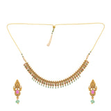 22k Gold Plated Sunheri Shringar Necklace Set