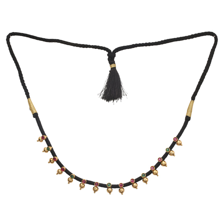 22k Gold Plated Sunheri Nazaakat Necklace Set