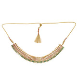 22k Gold Plated Sunheri Kanika Necklace Set