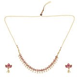 22k Gold Plated Sunheri Meher Necklace Set