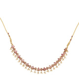 22k Gold Plated Sunheri Meher Necklace Set