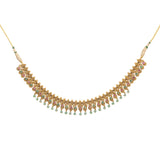 22k Gold Plated Sunheri Shringar Necklace Set