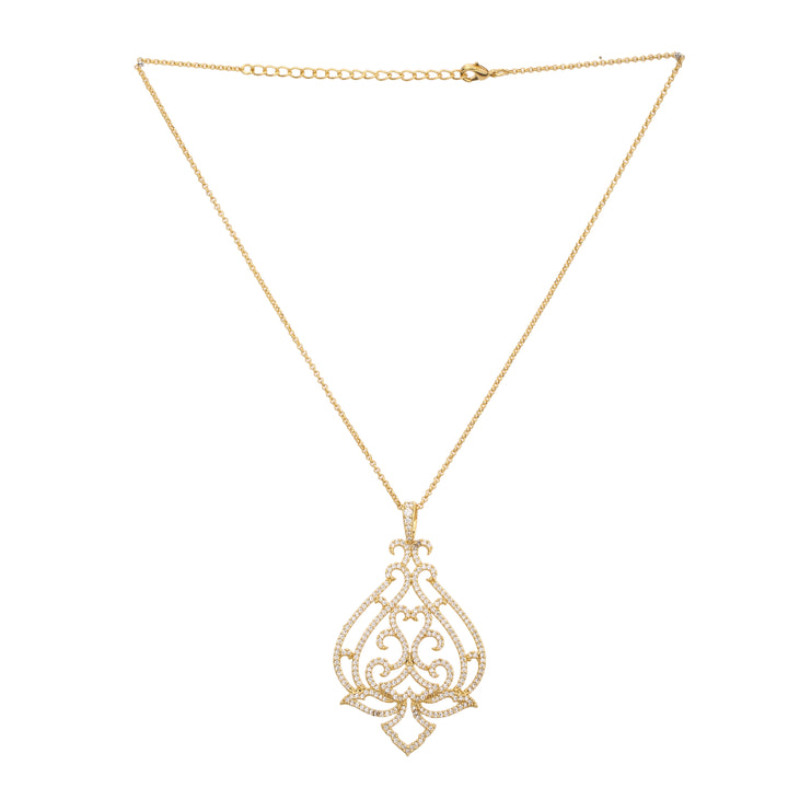 22k Gold Plated Gulnaar Kalika Necklace Set
