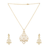 22k Gold Plated Gulnaar Kalika Necklace Set