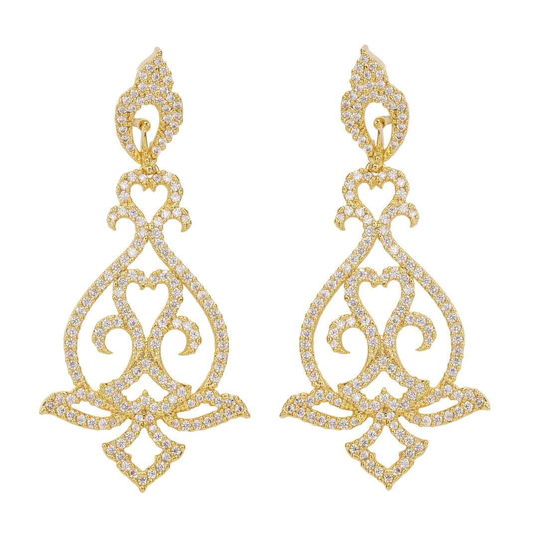 22k Gold Plated Gulnaar Kalika Necklace Set