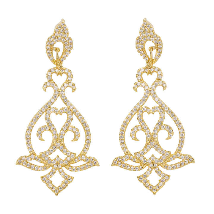 22k Gold Plated Gulnaar Kalika Necklace Set