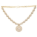 22k Gold Plated Gulnaar Jyoti Necklace Set