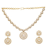 22k Gold Plated Gulnaar Jyoti Necklace Set