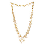 22k Gold Plated Gulnaar Aabha Necklace Set