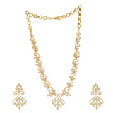 22k Gold Plated Gulnaar Aabha Necklace Set