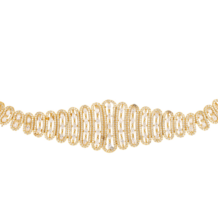 22k Gold Plated Gulnaar Rajsi Necklace Set