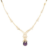 22k Gold Plated Gulnaar Aaina Necklace Set