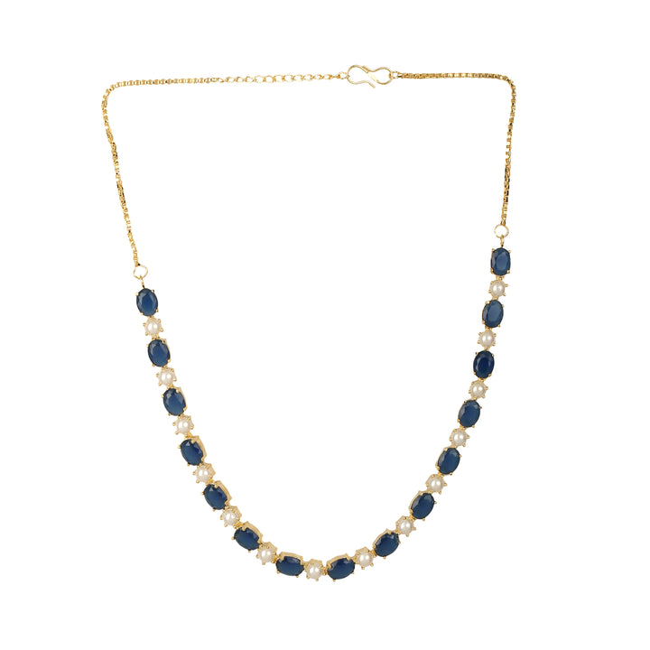 22k Gold Plated Gulnaar Neer Necklace Set