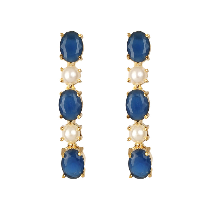22k Gold Plated Gulnaar Neer Necklace Set