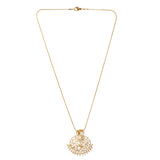 22k Gold Plated Gulnaar Tilak Necklace Set