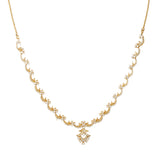 22k Gold Plated Gulnaar Komal Necklace Set