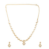 22k Gold Plated Gulnaar Komal Necklace Set