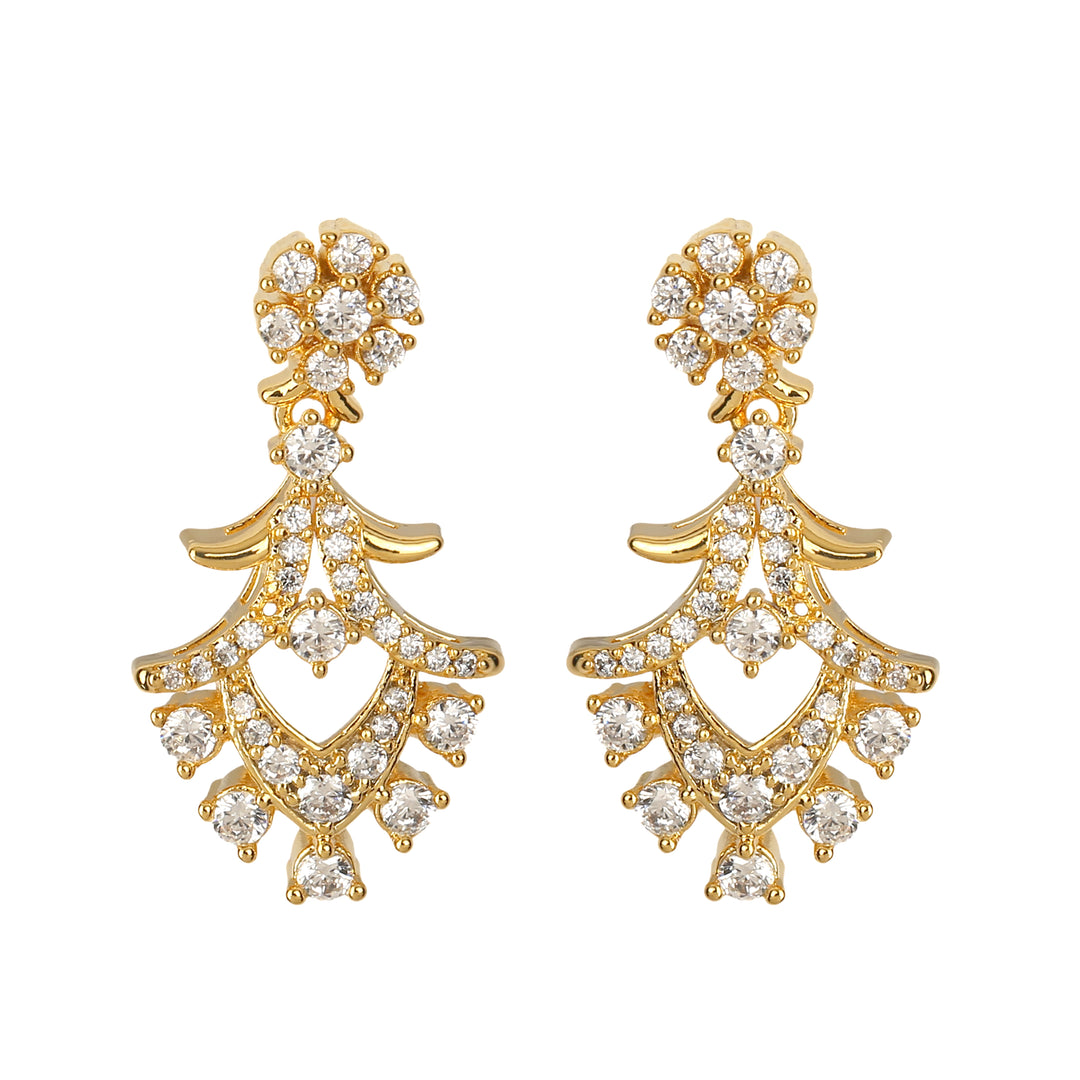 22k Gold Plated Gulnaar Komal Necklace Set