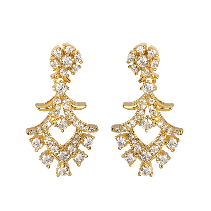 22k Gold Plated Gulnaar Komal Necklace Set