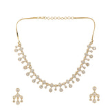 22k Gold Plated Gulnaar Kanti Necklace Set