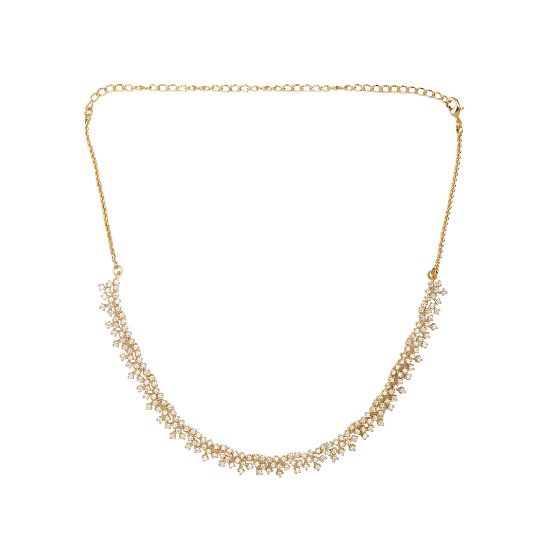 22k Gold Plated Gulnaar Sutra Necklace Set