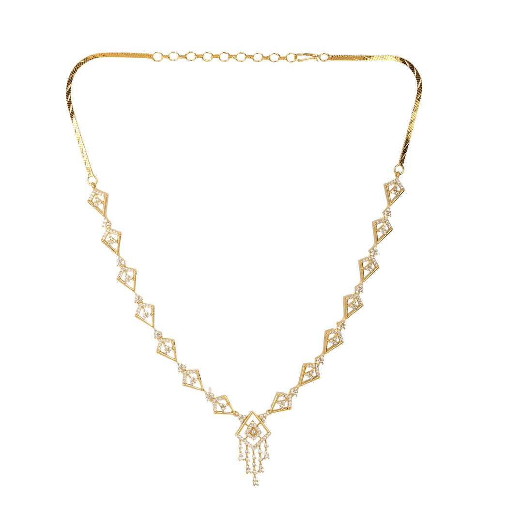 22k Gold Plated Gulnaar Heer Necklace Set