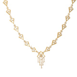 22k Gold Plated Gulnaar Heer Necklace Set