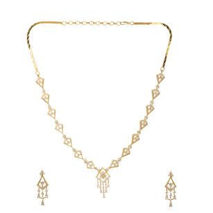 22k Gold Plated Gulnaar Heer Necklace Set