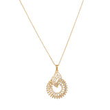 22k Gold Plated Gulnaar Kalash Necklace Set