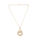 22k Gold Plated Gulnaar Kalash Necklace Set