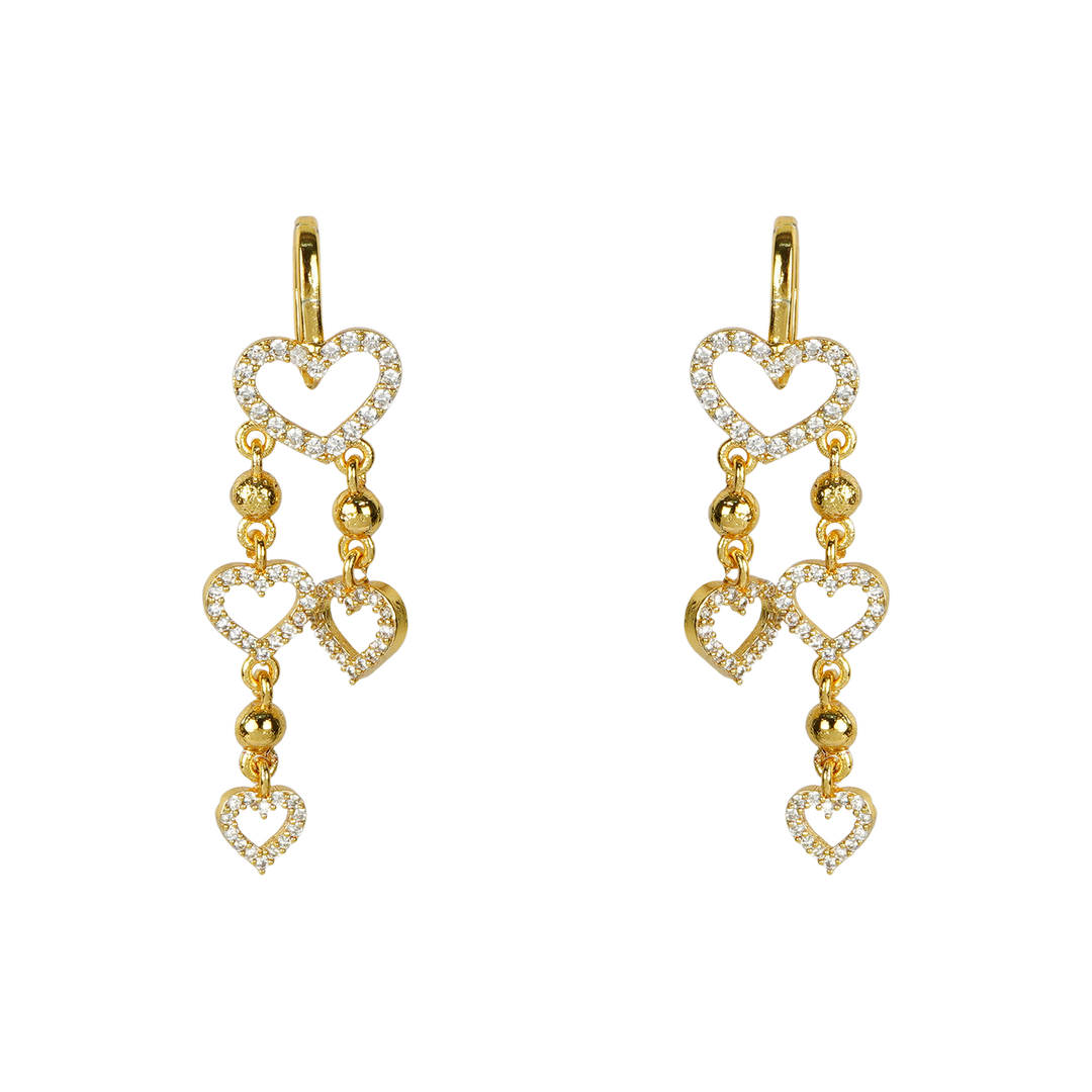 22k Gold Plated Preet Ojal Earcuff