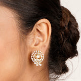 22k Gold Plated Ridhi Pravaaha Pendant Set