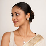 22k Gold Plated Ridhi Manimala Pendant Set