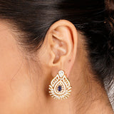 22k Gold Plated Ridhi Kumbha Pendant Set