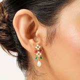 22k Gold Plated Gulnaar Haar Necklace Set