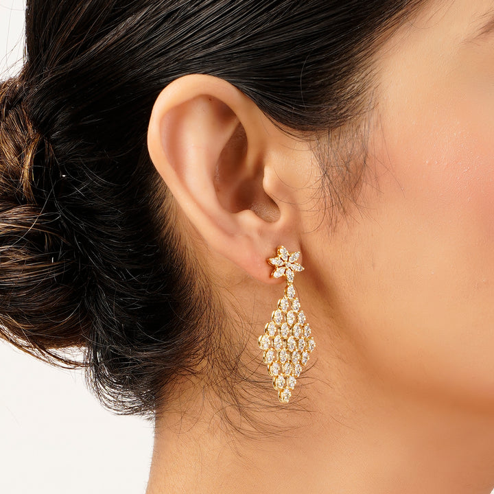 22k Gold Plated Gulnaar Kanthi Necklace Set