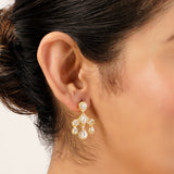22k Gold Plated Gulnaar Kanti Necklace Set